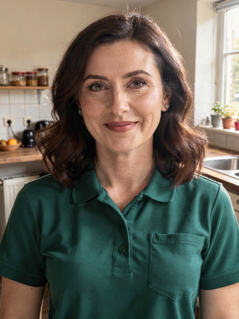 Een ontspannen portret in een woning